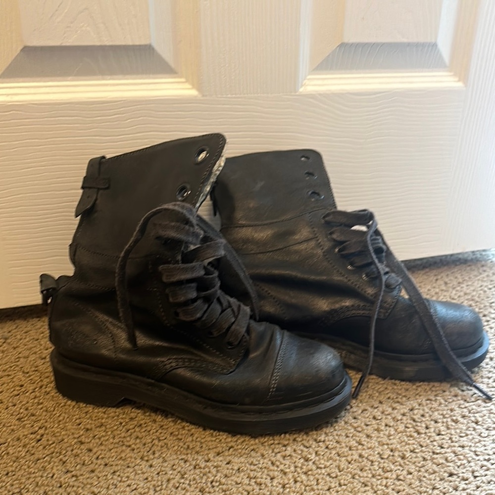 Men's Black Leather Boots